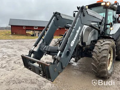 Valtra C120 med lastare, -2005