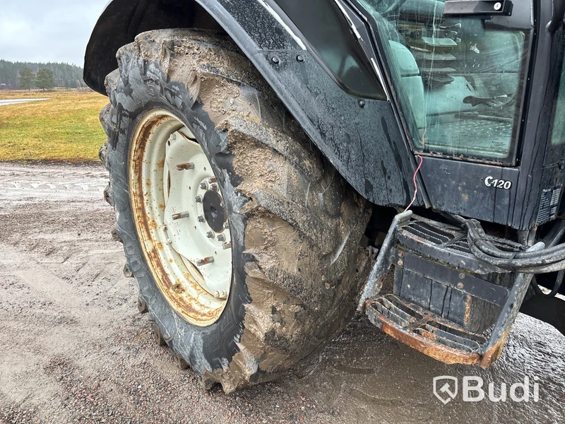 Valtra C120 med lastare, -2005