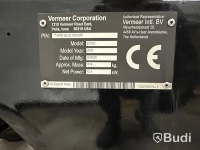 Stubbfräs Vermeer SC552 56 Hk Kohler Tier 4 -2020