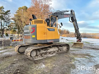 Grävmaskin Volvo 145 ECR med rototilt och tillbehör -2015