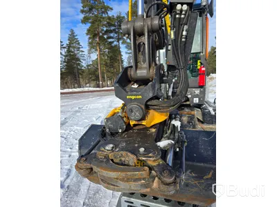 Bandgrävare Volvo ECR25D inklusive trailer  - EXPORT
