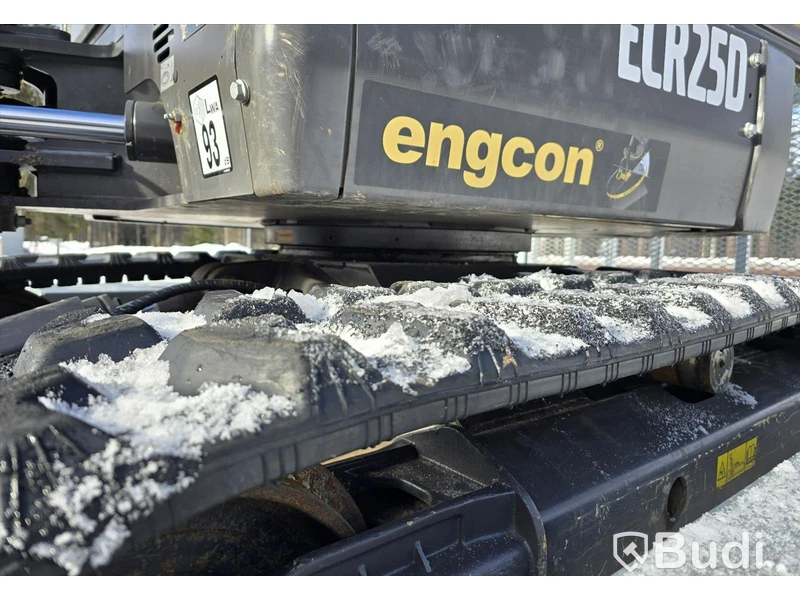 Bandgrävare Volvo ECR25D inklusive trailer  - EXPORT