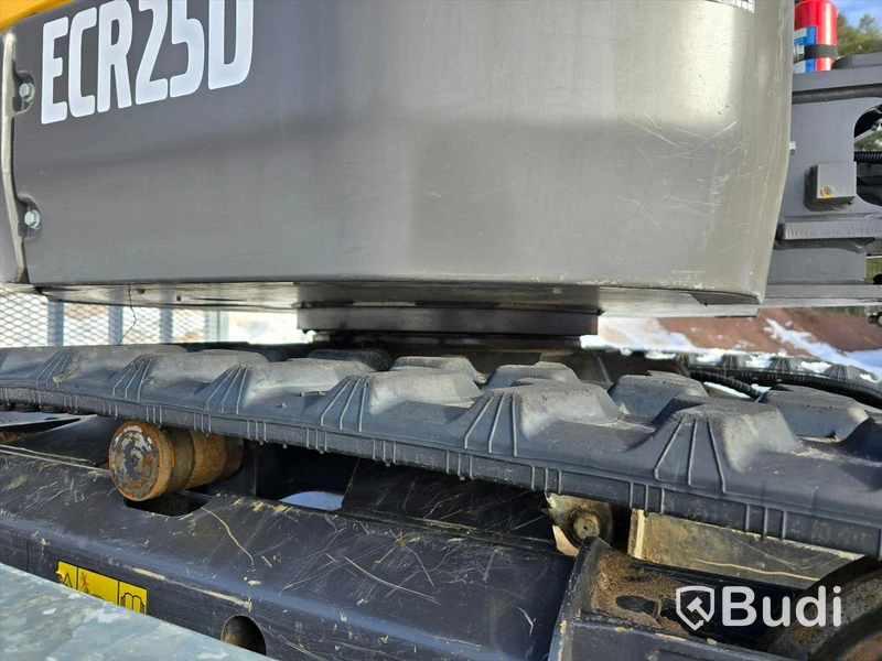 Bandgrävare Volvo ECR25D inklusive trailer  - EXPORT
