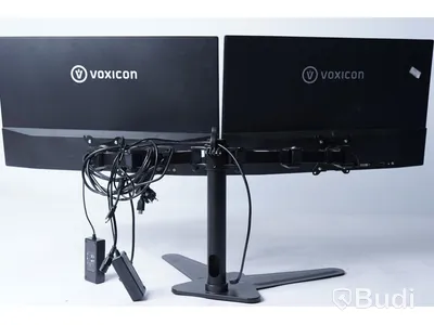 2st VOXICON 24" FHD skärmar med ställning.