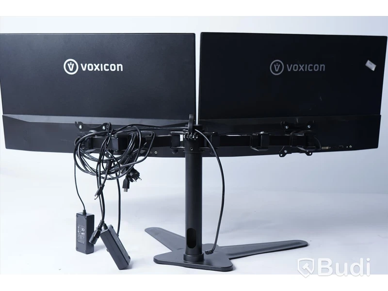 2st VOXICON 24" FHD skärmar med ställning.