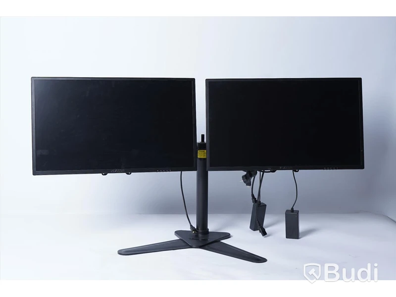 2st VOXICON 24" FHD skärmar med ställning.