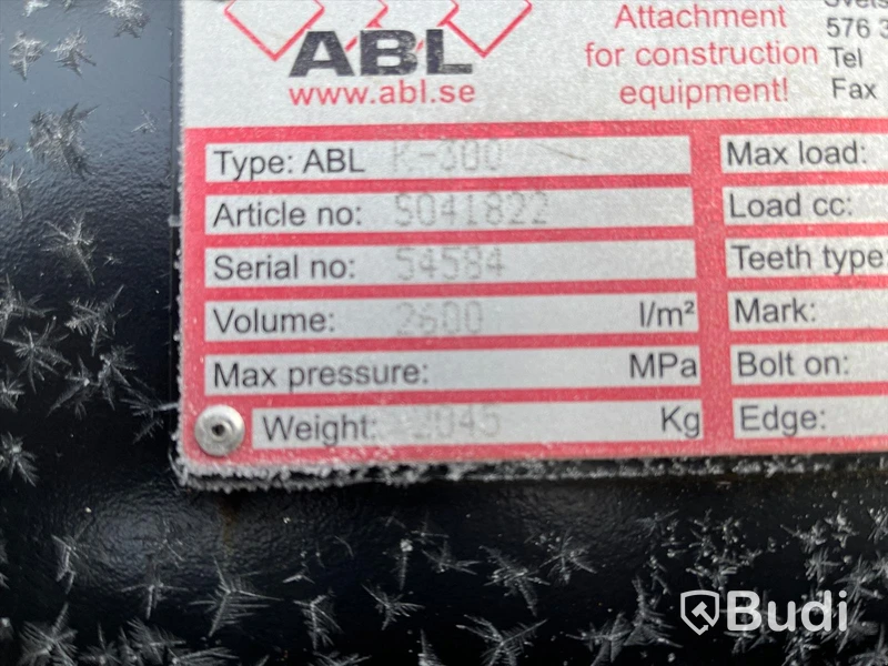 ABL K-300 skopa