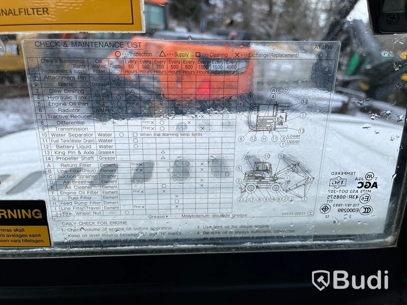 Hjulgrävare Takeuchi tb295w | Släp - EXPORT