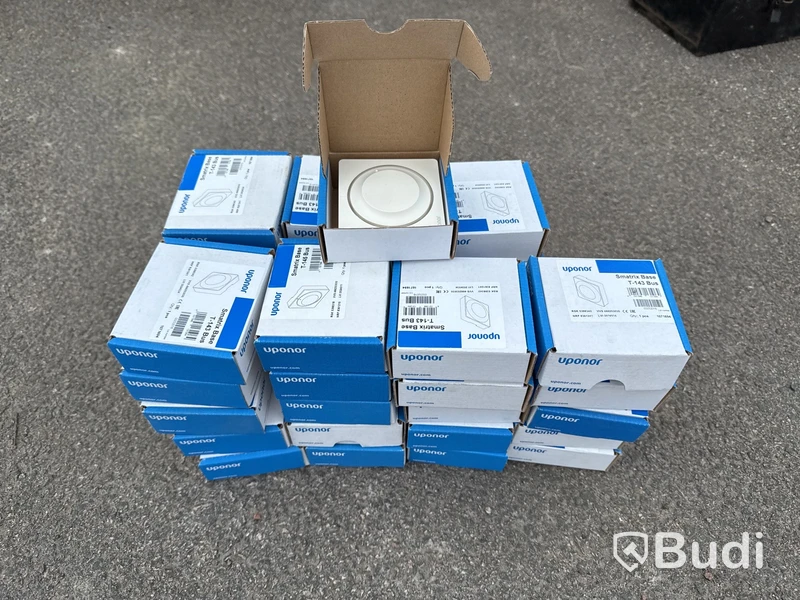 36 st Rumstermostater Uponor Smatrix Base T-143 Bus