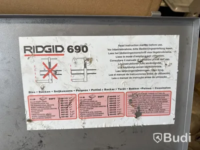Gängmaskin Ridgid 690