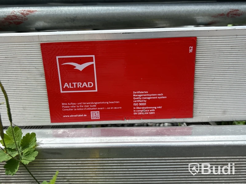 Parti byggnadsställning Altrad Ram