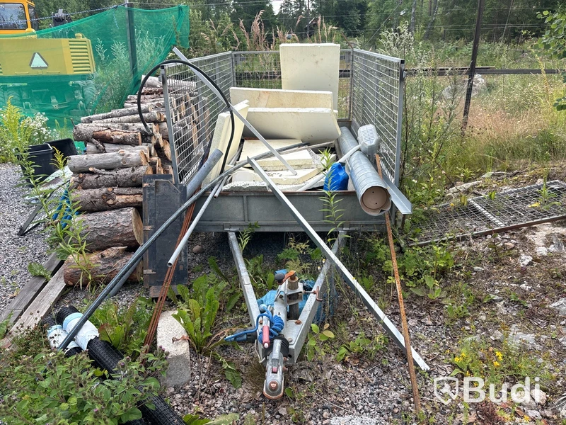 Bromsad släpvagn Reko Trailer 750 SG | 2000 - reparationsobjekt