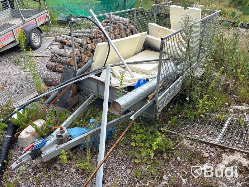 Bromsad släpvagn Reko Trailer 750 SG | 2000 - reparationsobjekt