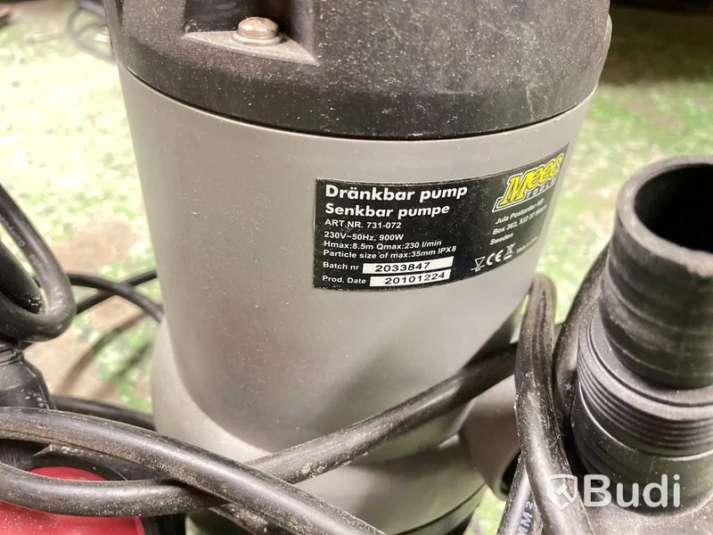 Dränkbar pump Meec tools
