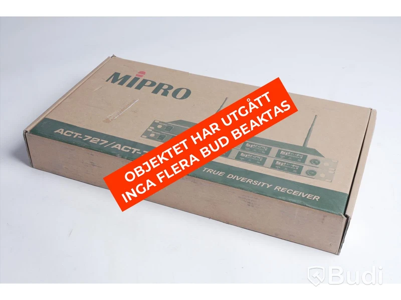 MIPRO mottagare - ACT 727 - utan kablar