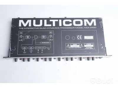 Effekt- och signalprocessor – Behringer MDX2400, Compressor/Limiter, 4 st kanaler.