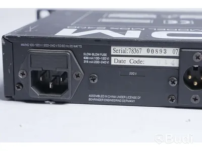 Effekt- och signalprocessor – Behringer MDX2400, Compressor/Limiter, 4 st kanaler.