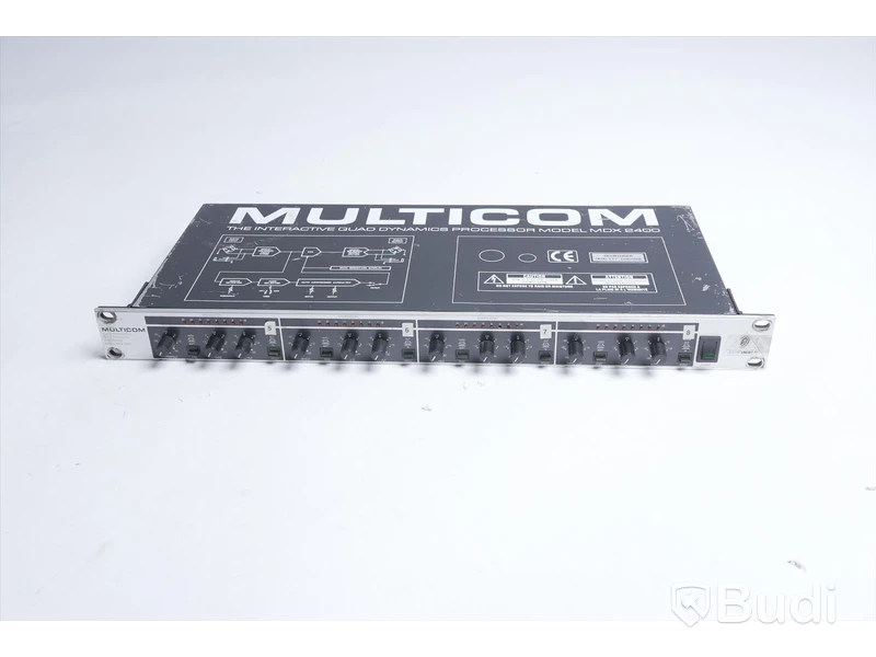 Effekt- och signalprocessor – Behringer MDX2400, Compressor/Limiter, 4 st kanaler.