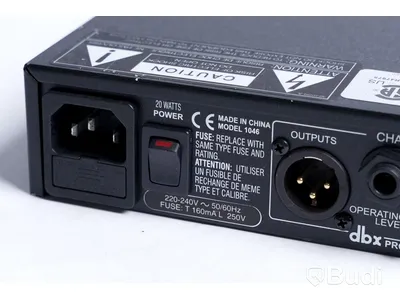 DBX 1046 Quad Compressor / Limiter, utan kablar