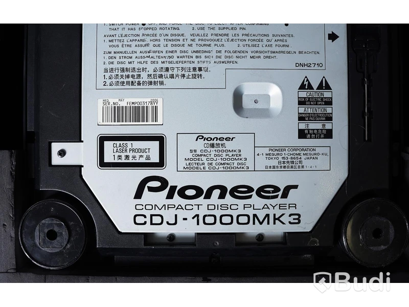 2 st CDJ i packcase - Pioneer CDJ-1000MK3
