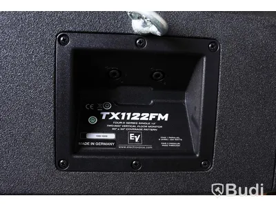 4 st scenmonitorer - Electro Voice TX1122FM 12″ Passive Floor Monitor, OBS! kablar saknas
