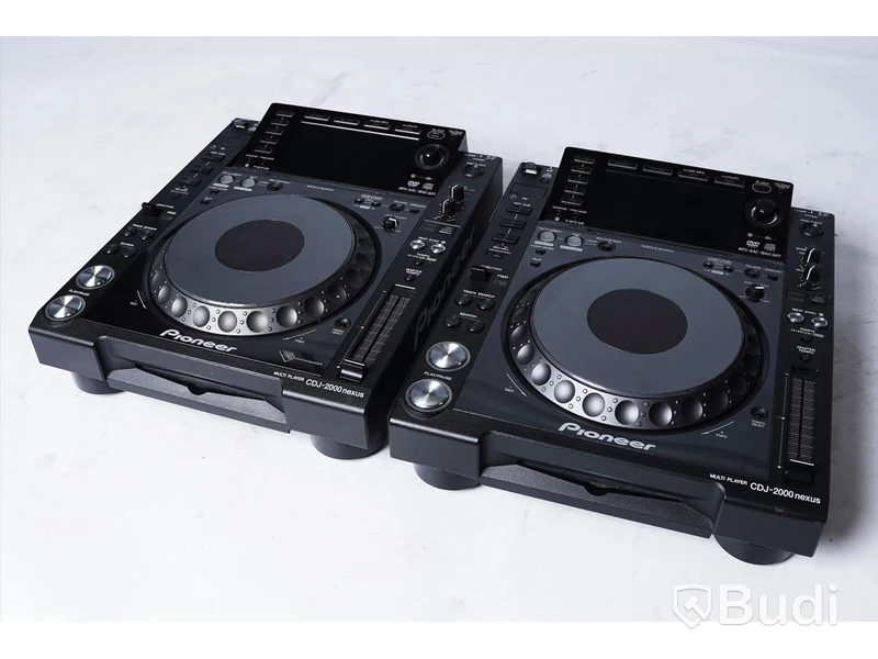 2 st CDJ - Pioneer CDJ-2000 Nexus, OBS! kablar saknas