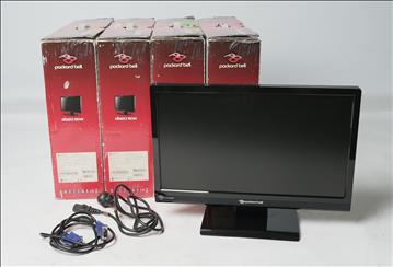 4 st datorskärmar - Packard Bell Viseo 190W 18,5"
