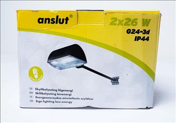 13st fasadlampor - Jula Anslut skyltbelysning