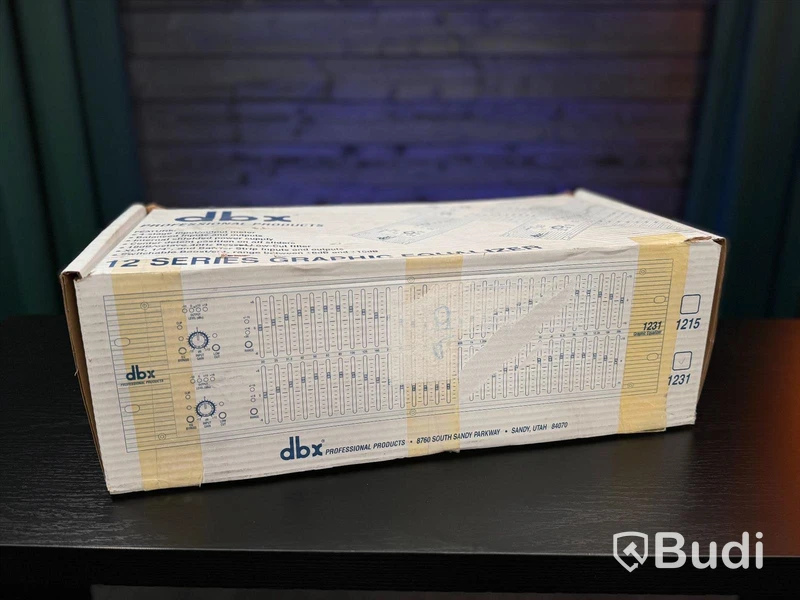 Grafisk EQ DBX, 1231