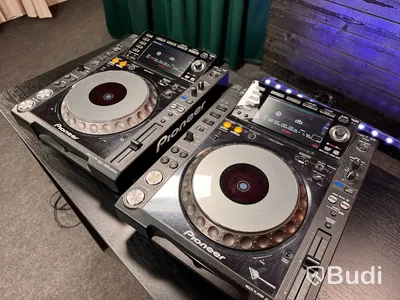 2 st DJ-spelare Pioneer, CDJ 2000 nexus