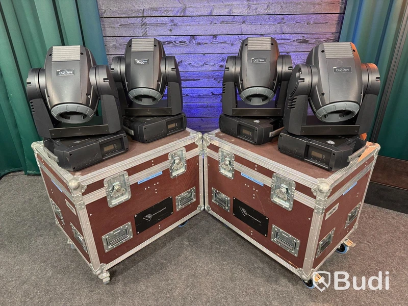 4 st Moving head Martin, MAC250 Krypton