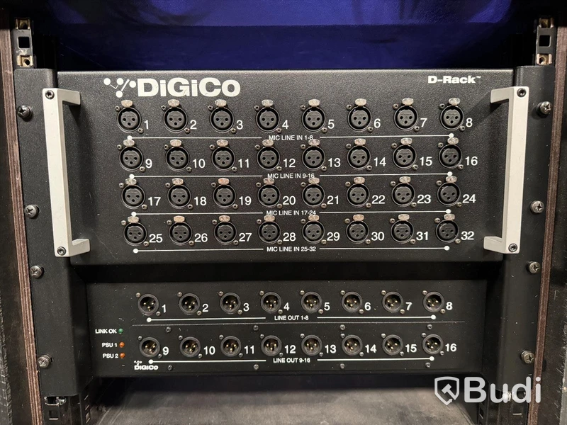 Stagebox Digico, D-rack