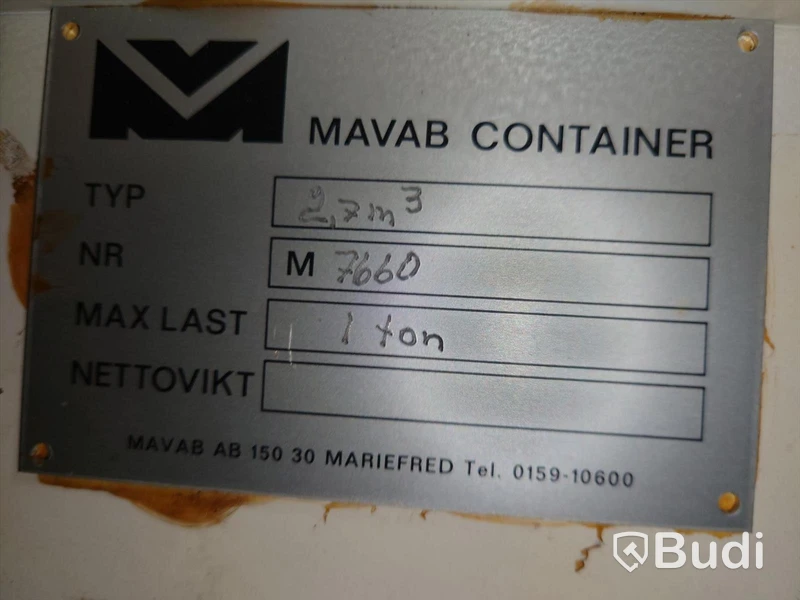 Container 6 fot