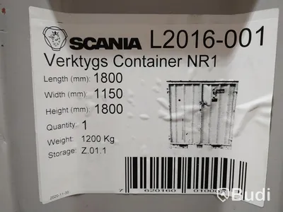 Container 6 fot