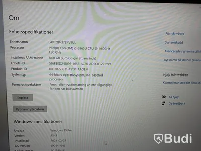 Bärbar dator Lenovo Thinkpad T490s