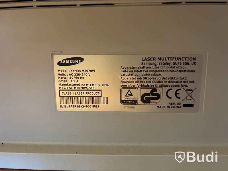 Skrivare Samsung Xpress M2070W