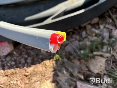Parti blandad kabel och rör - 21 st