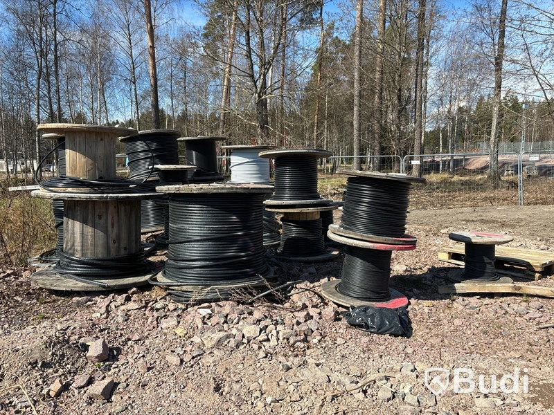 Parti blandad kabel och rör - 21 st
