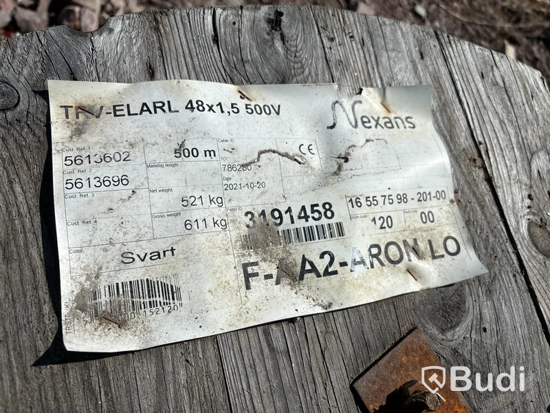 Parti blandad kabel och rör - 21 st