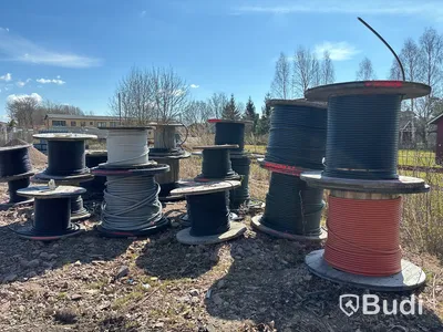 Parti blandad kabel och rör - 21 st