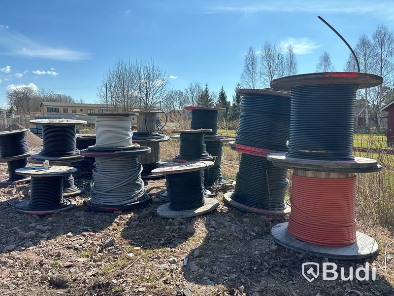 Parti blandad kabel och rör - 21 st