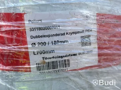 Fjärrvärmerör 12 meters - 19 st