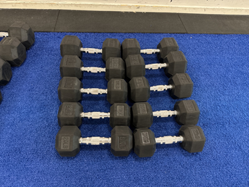 10 st. Hantlar, 17,5-9 kg