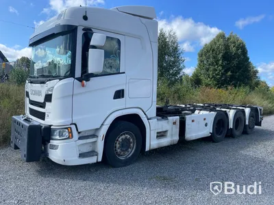 Lastbil SCANIA G500 -2019 Reparationsobjekt  - EXPORT momsfri försäljning inom EU. Regnr: FAF66E, Chassi no: YS2G8X40002164162 - Köpare: H. E. Jørgensen A/S, VAT DK25482727 , Land: Danmark, Intrastat HS code: 87044399, Vikt: 19550 kg
