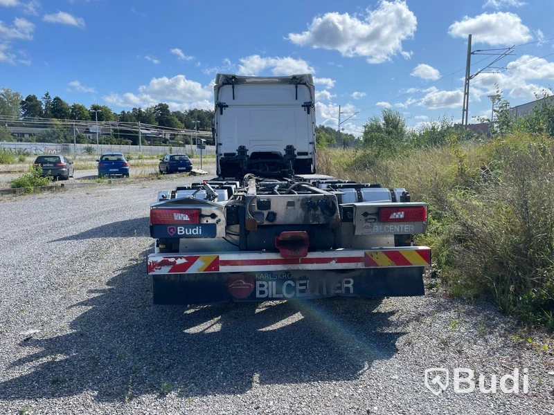 Lastbil SCANIA G500 -2019 Reparationsobjekt  - EXPORT momsfri försäljning inom EU. Regnr: FAF66E, Chassi no: YS2G8X40002164162 - Köpare: H. E. Jørgensen A/S, VAT DK25482727 , Land: Danmark, Intrastat HS code: 87044399, Vikt: 19550 kg