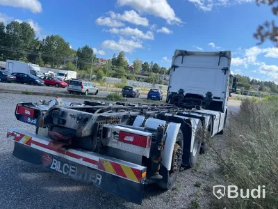 Lastbil SCANIA G500 -2019 Reparationsobjekt  - EXPORT momsfri försäljning inom EU. Regnr: FAF66E, Chassi no: YS2G8X40002164162 - Köpare: H. E. Jørgensen A/S, VAT DK25482727 , Land: Danmark, Intrastat HS code: 87044399, Vikt: 19550 kg