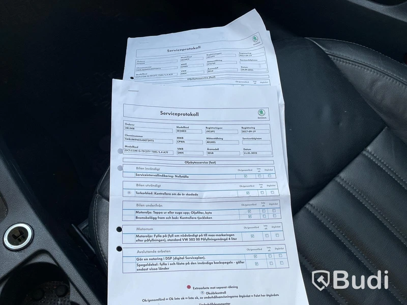 Personbil Skoda Octavia Combi 1.4 CNG DSG Sequential, 110hk, 2017