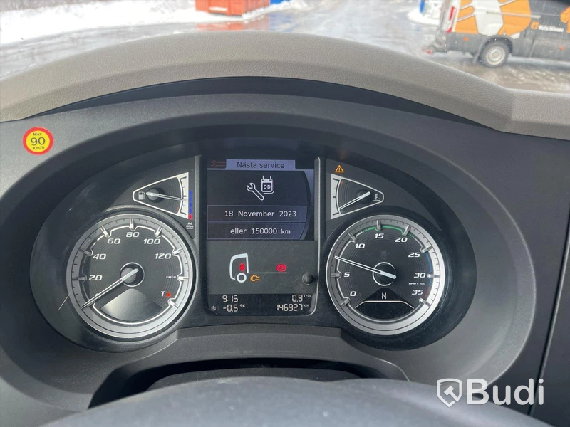 Lastbil DAF LF 260 FA -2019 | Höj/sänk Salaskåp | Zepro