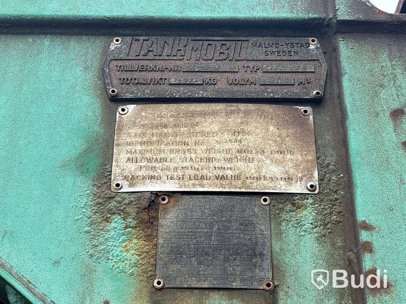 Bulktank Tankmobil | 38.600 L | 1-fack | 1985
