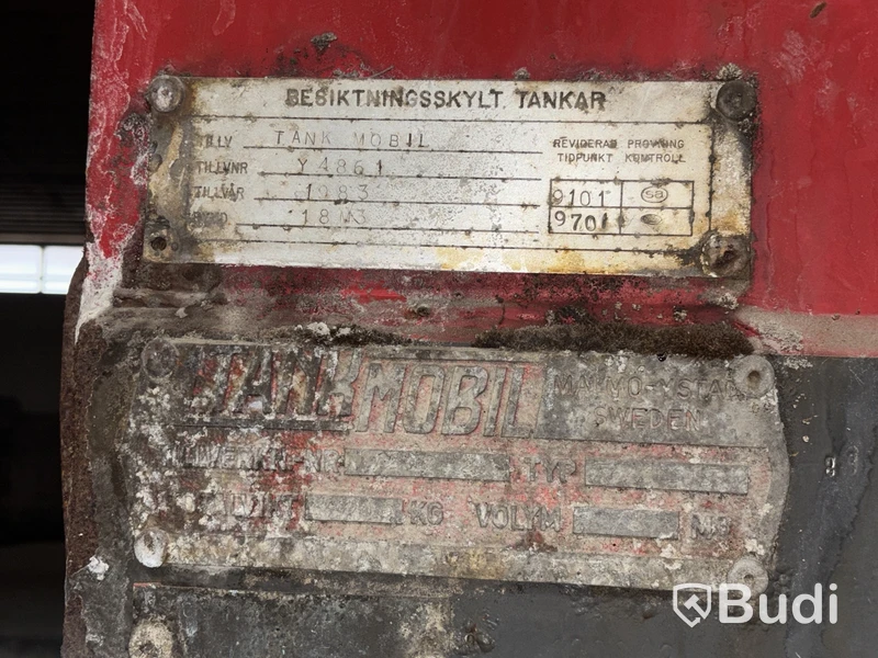 Tanksläp Tankmobil T3LR 318 | 1983 - Reparationsobjekt
